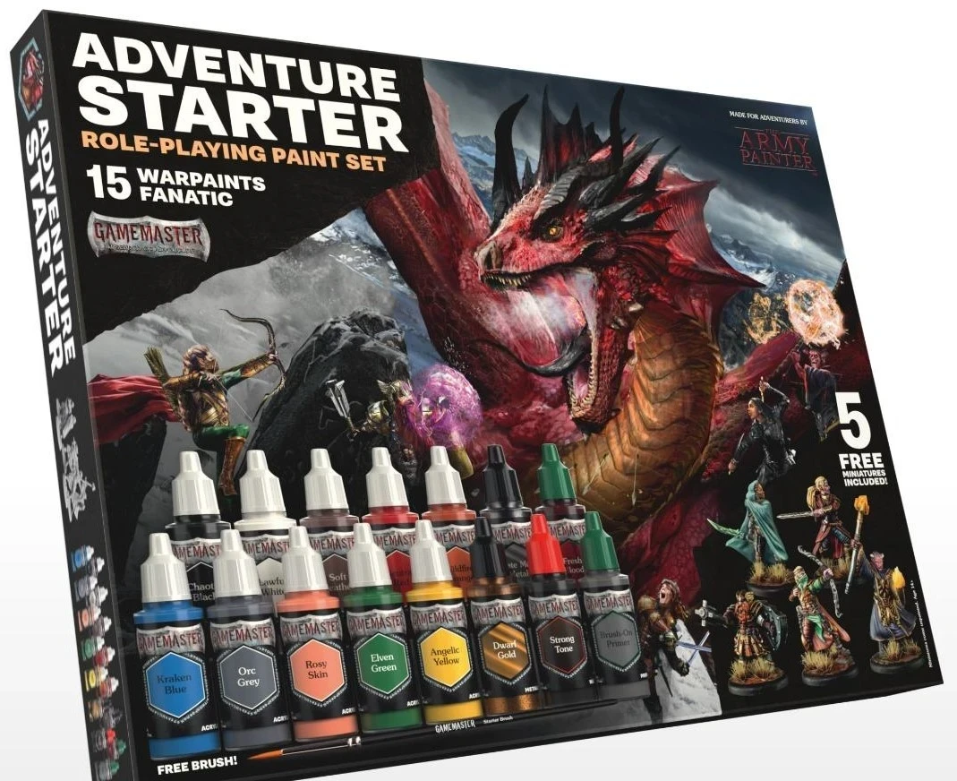 The Army Painter - GameMaster: Adventure Starter Role-playing Paint Set