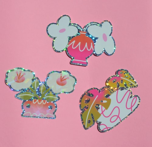 Sticker pack flower