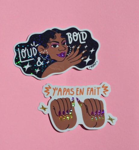 Sticker pack insolentes