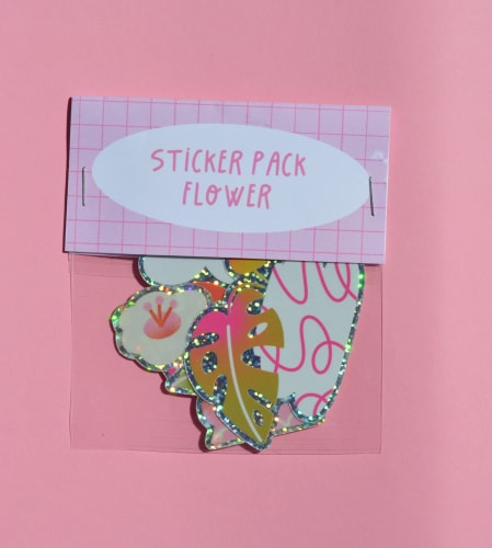 Sticker pack flower