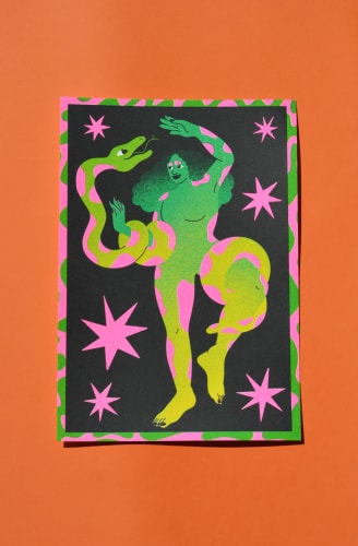 La femme serpent - Riso A5
