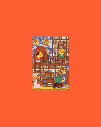 Póster - Biblioteca del mago