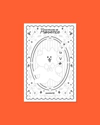Cartes postales à colorier - Lot de 6