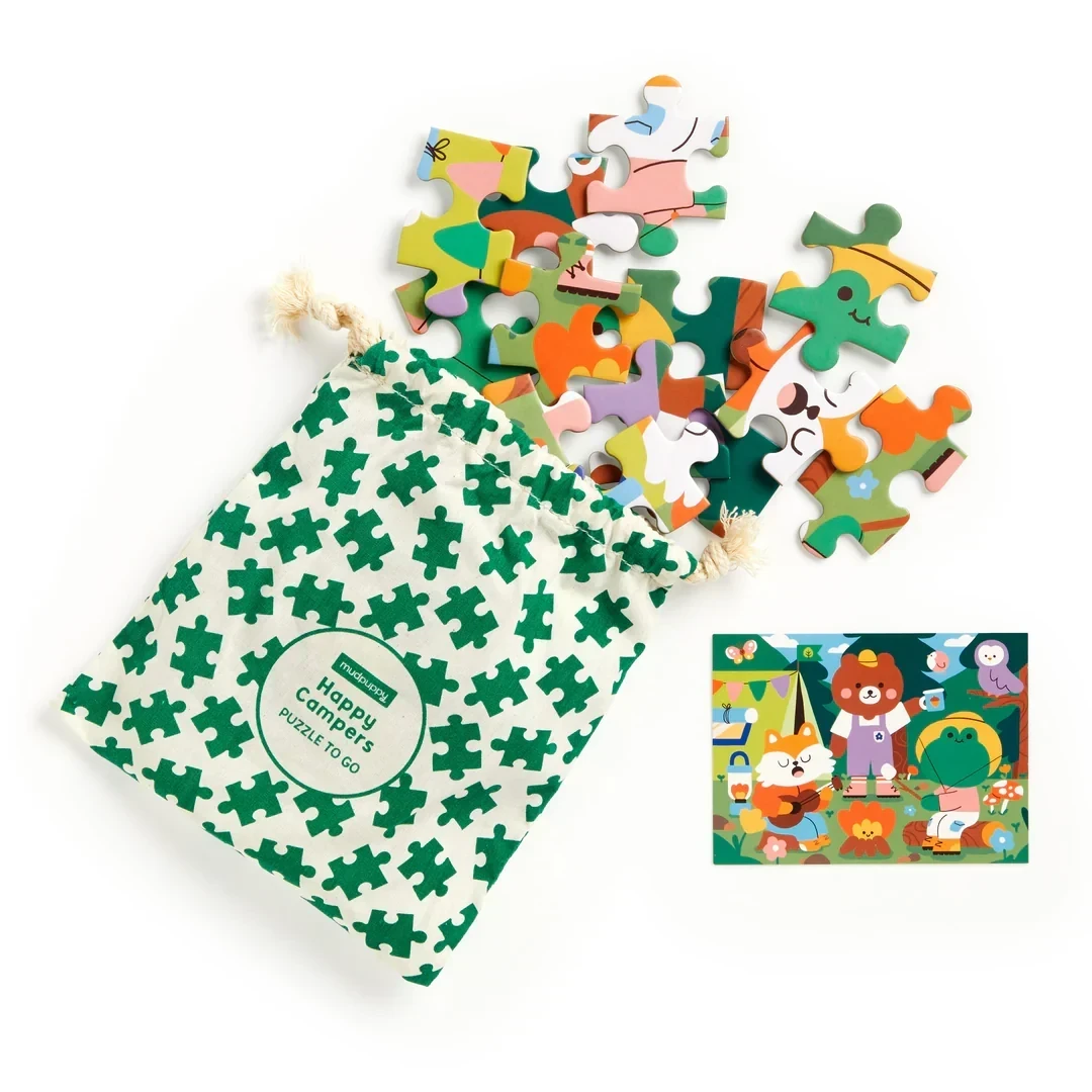 Puzzle - Happy camper