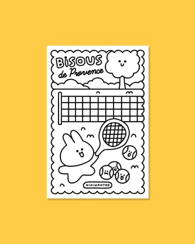 Coloring postcards - Pack of 6