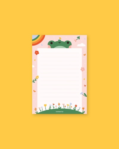 Bloc-notes - Happy frog