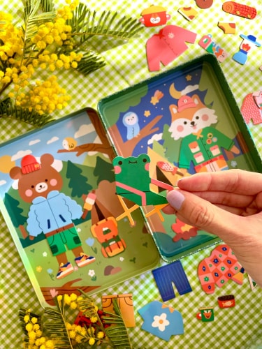 Jeu magnétique - Happy camper