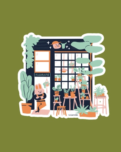Sticker - Plants shop