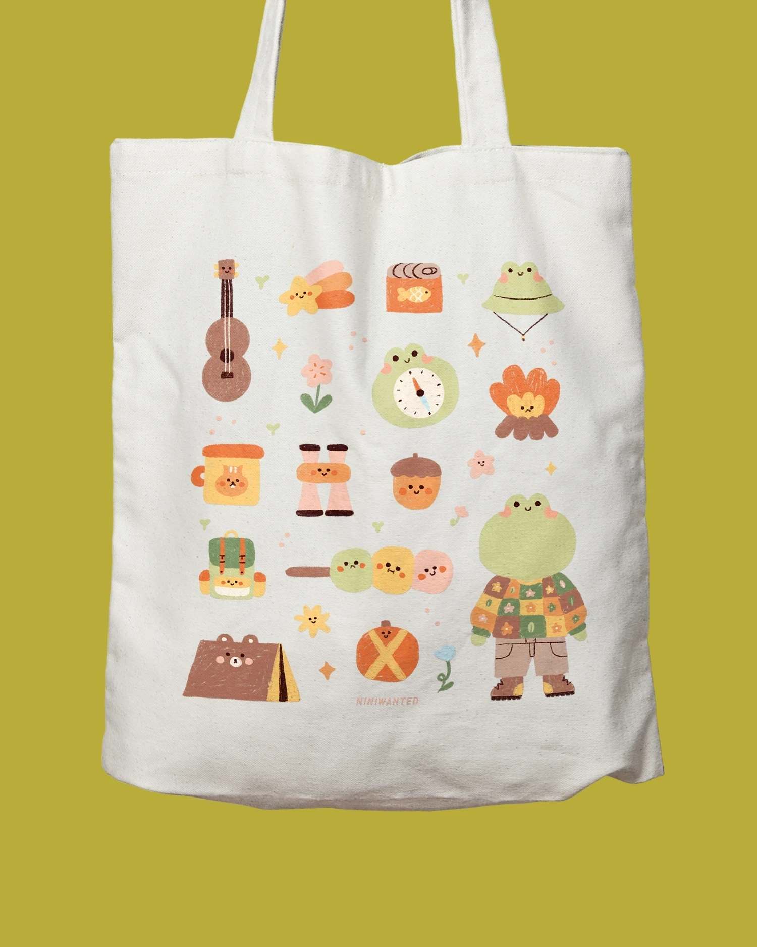 Bolsa tote - Happy camper