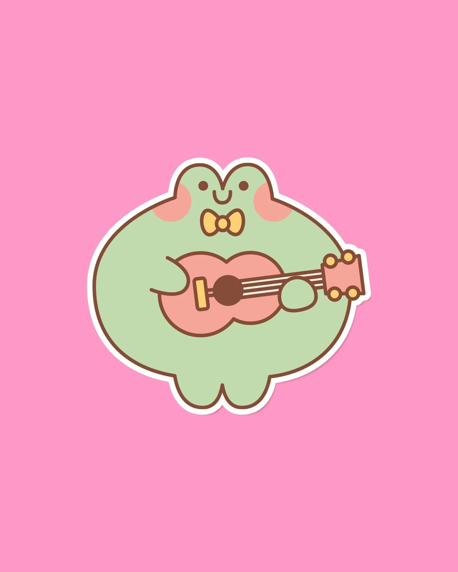 Sticker - Bobby ukulele