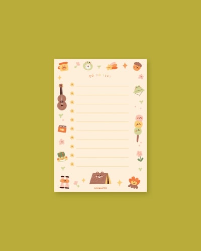 Bloc-notes - Happy camper