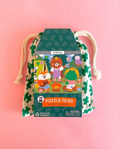 Puzzle - Happy camper