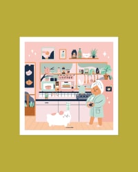 Affiche imparfaite - Japanese kitchen