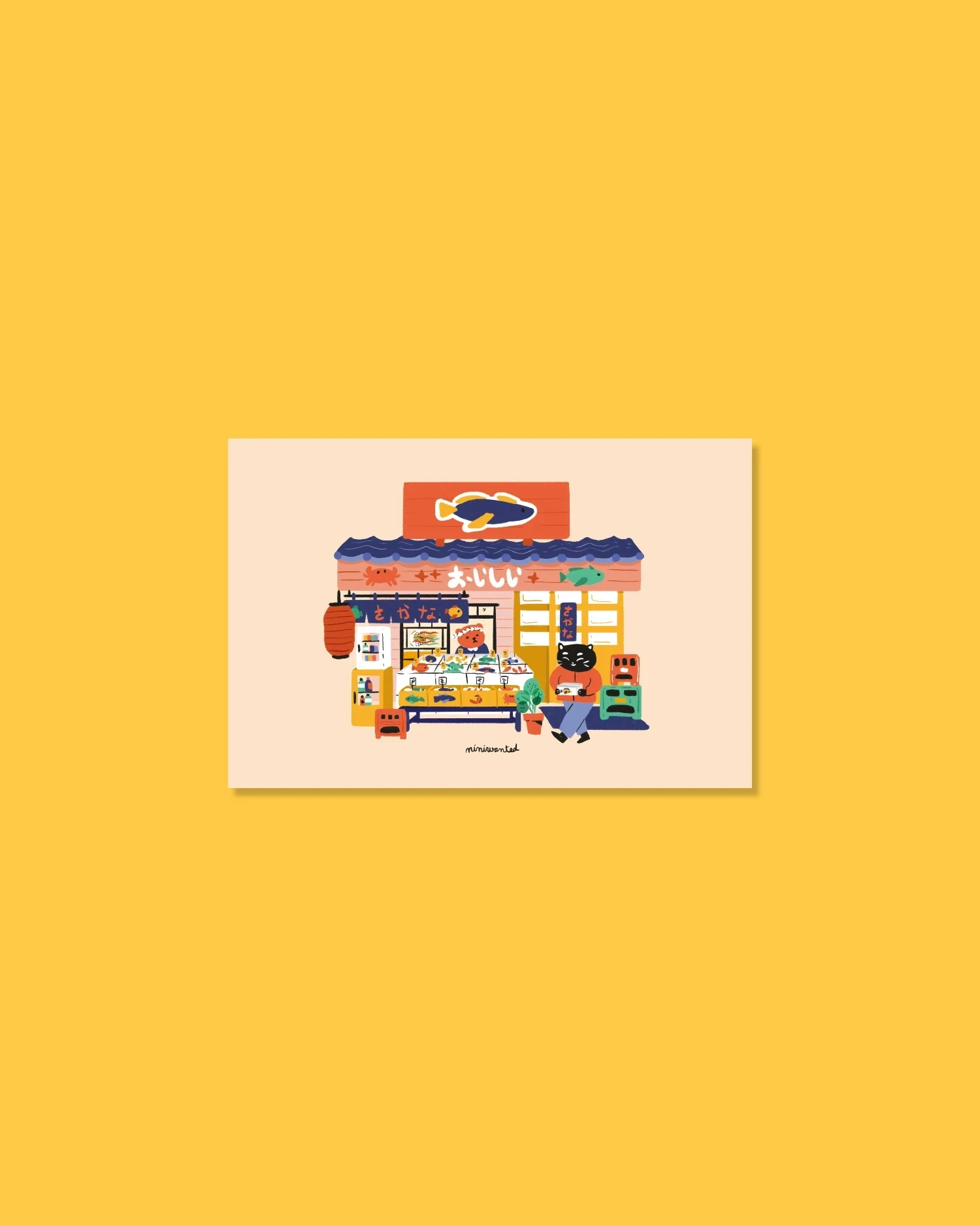 Affiche - Fish Shop