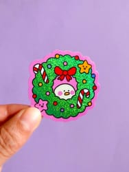 Sticker - Happy Holidays