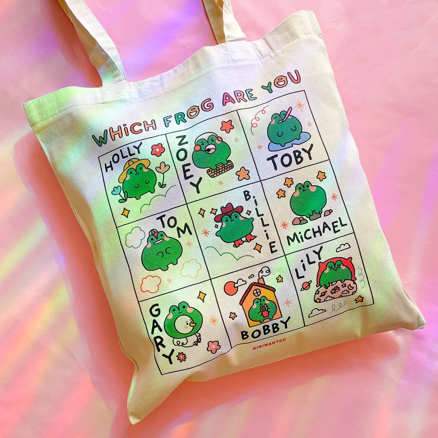 Bolsa tote - ¿Qué rana eres tú?