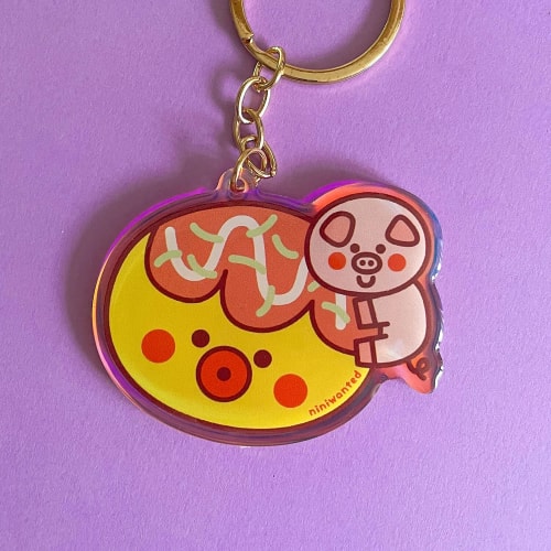 Porte-clé - Takoyaki