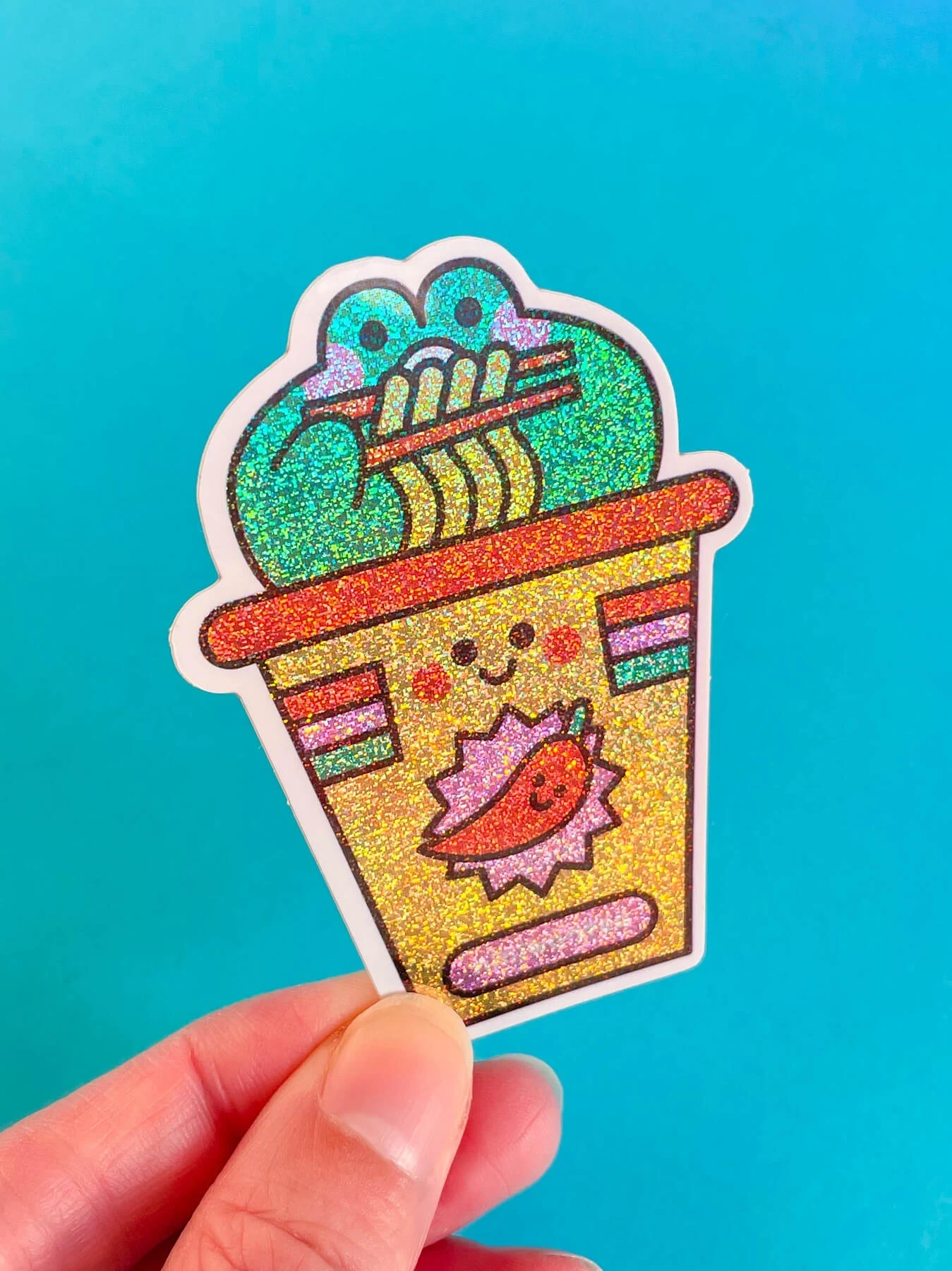 Imperfect sticker - Bobby noodles