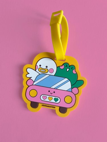 Porte-étiquette de bagage - Bobby & Gary