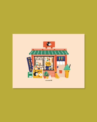 Affiche - Ice cream Shop