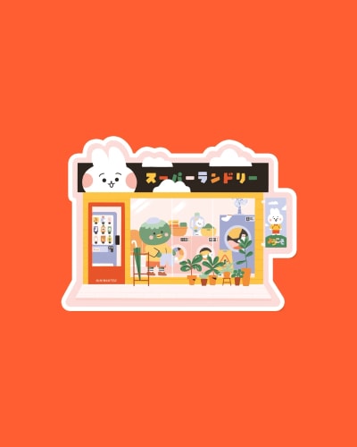 Sticker - Super Laundry