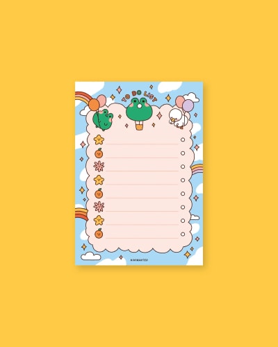 Bloc-notes - Up in the air