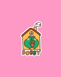 Pegatina - Bobby