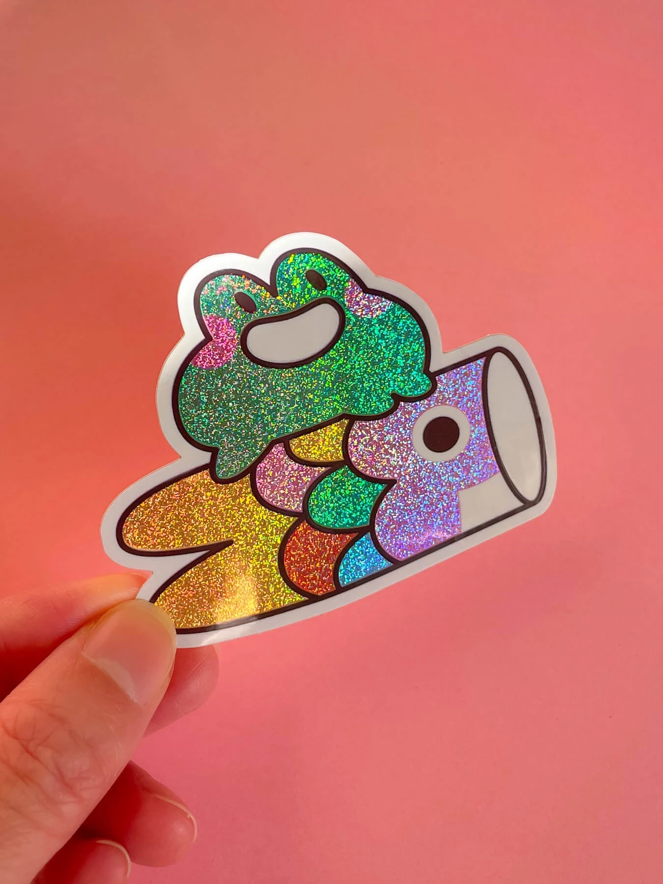 Sticker imperfecto - Bobby koinobori