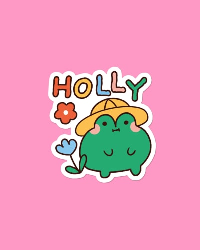 Sticker - Holly