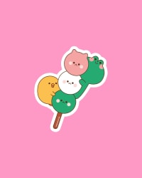 Pegatina - Dango