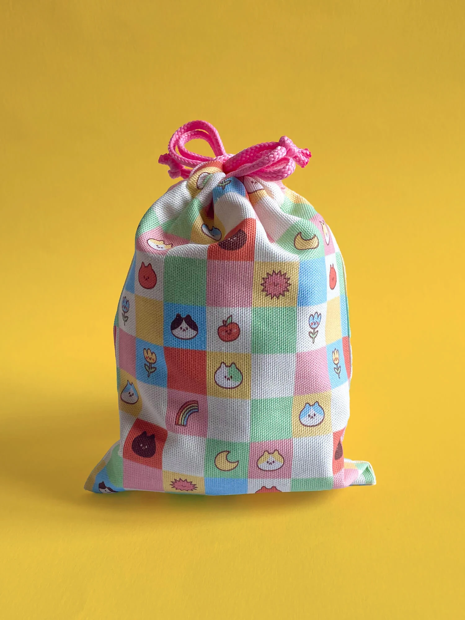 Pochon imparfait - Chill cats