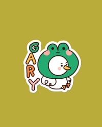 Pegatina - Gary