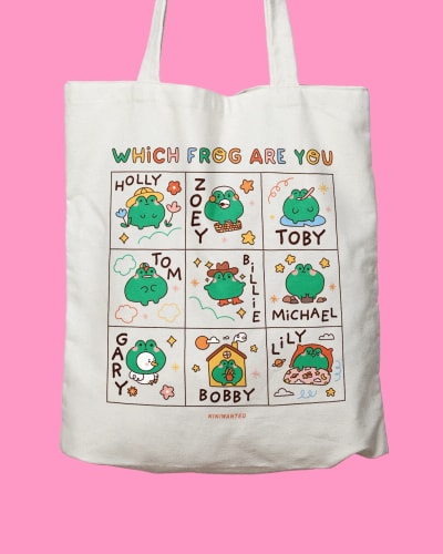Tote bag - Which frog are you