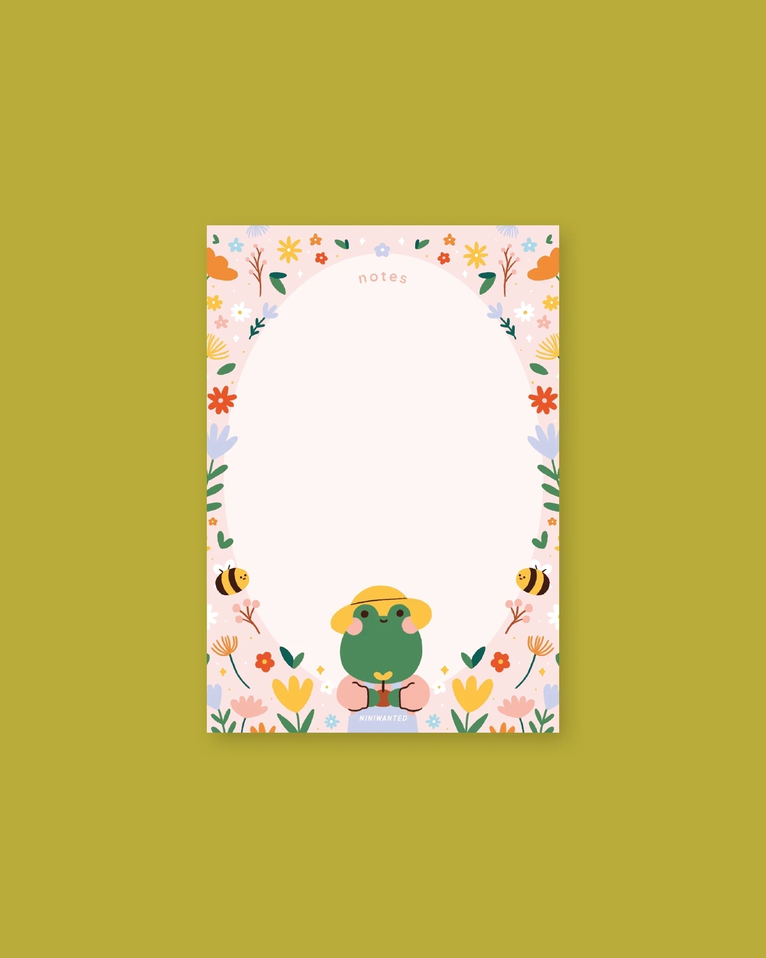 Bloc-notes - Frog gardener