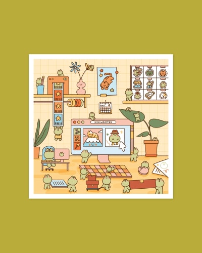 Affiche - Little workers