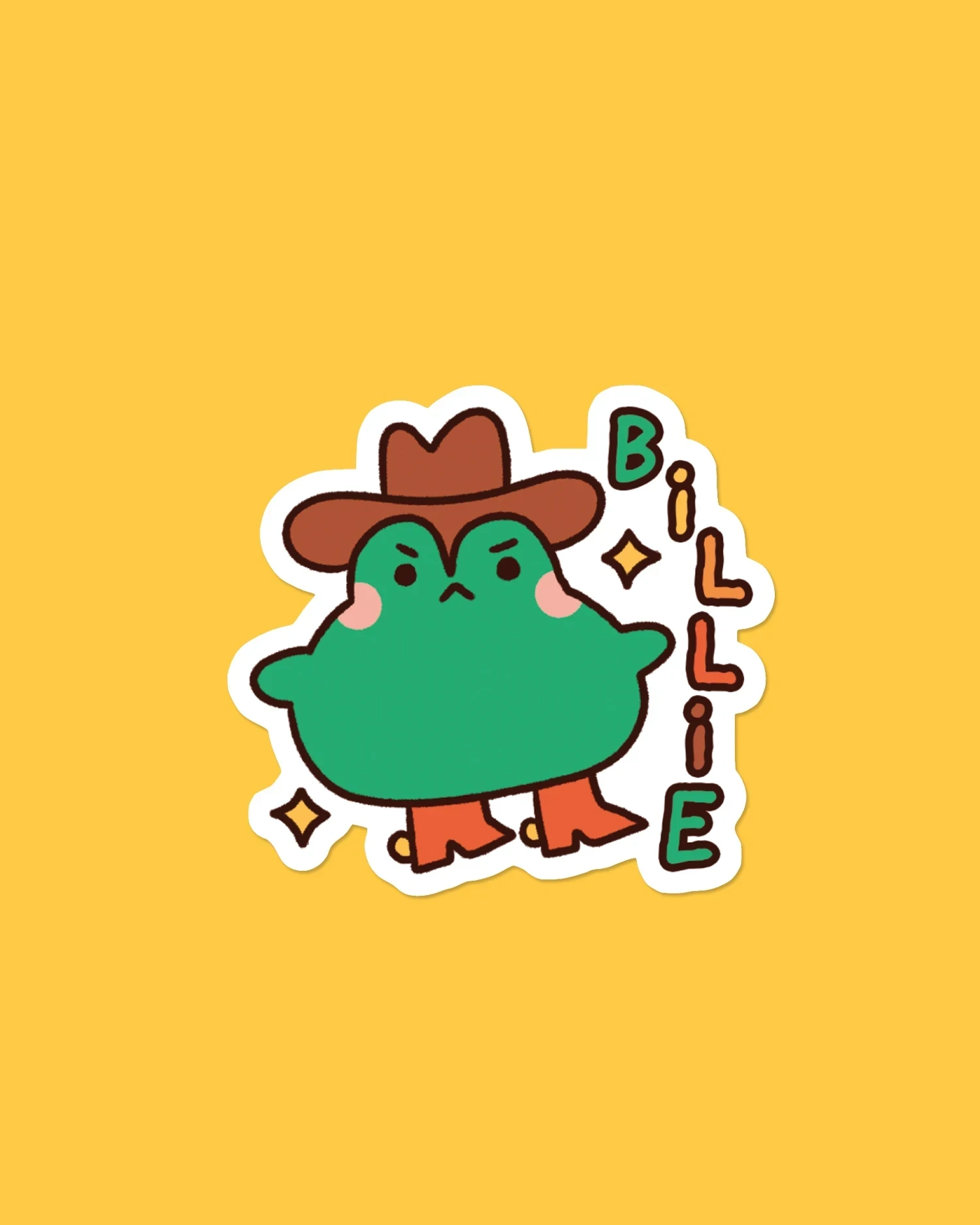 Sticker - Billie