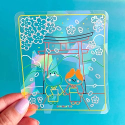 Suncatcher sticker - Blossom