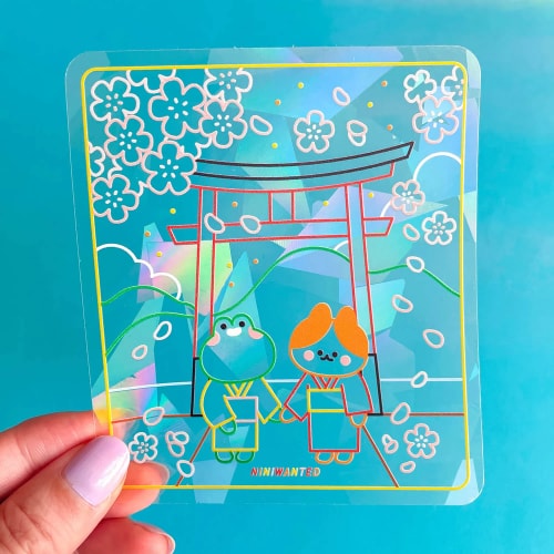 Suncatcher sticker - Blossom