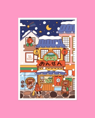 Affiche - Yokai district