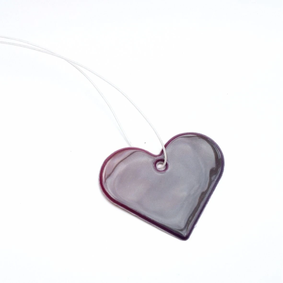 Réflecteur coeur avec ficelle