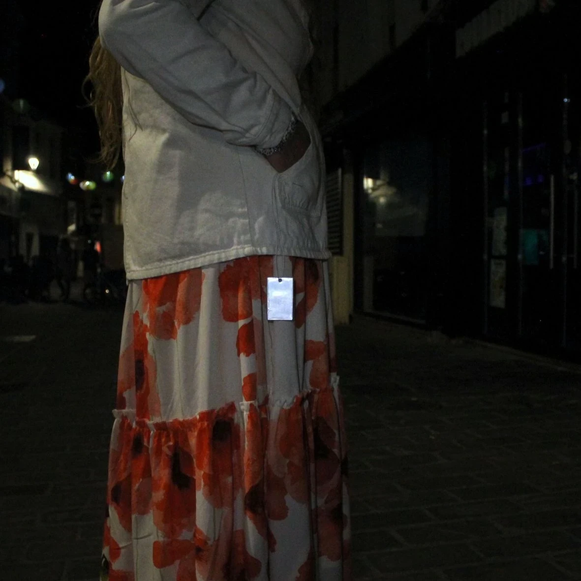 Réflecteur rectangle avec ficelle