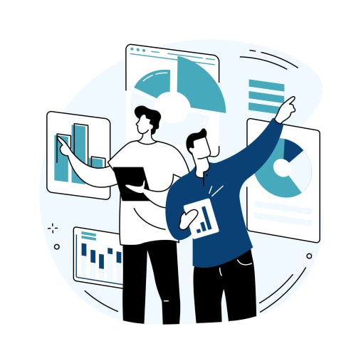 Illustration d'équipe