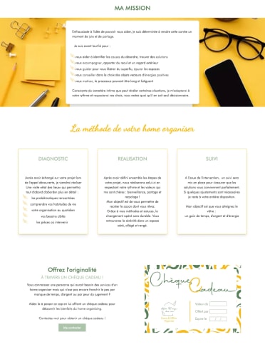 AILES R'ANGE CHEZ VOUS - Site vitrine