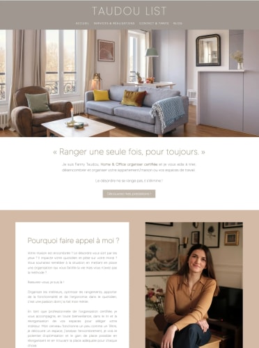 TAUDOU LIST - Site vitrine