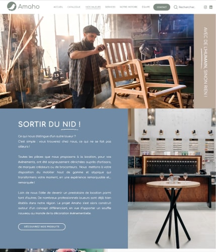 AMAHO - Site e-Commerce