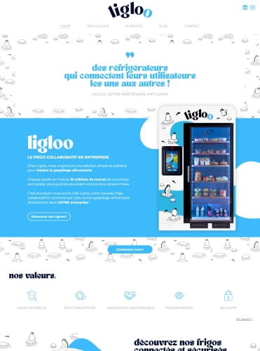 LIGLOO - Site vitrine