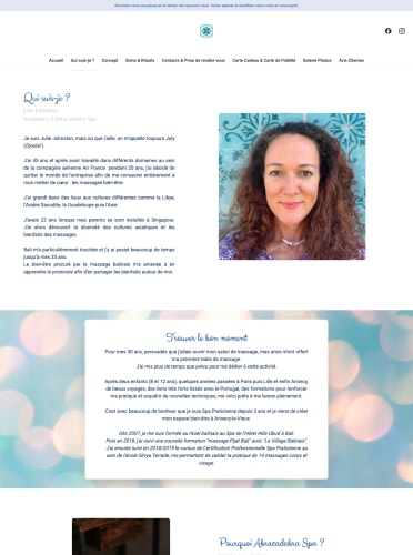 ABRACADABRA SPA - Site vitrine