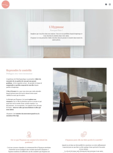 MP HYPNOSE - Site vitrine