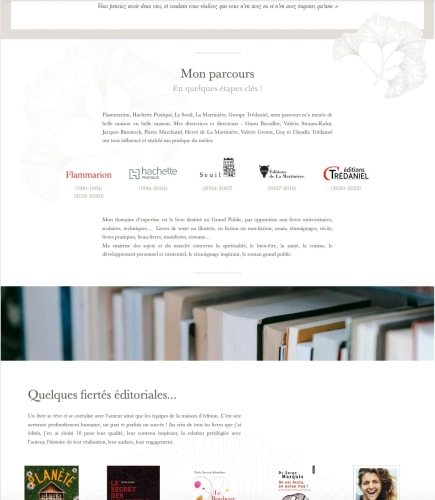 LES BELLES PERSONNES - Site Vitrine