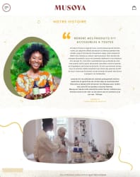 MUSOYA - Site e-commerce